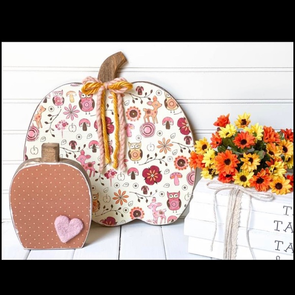 Fall Pumpkin Set handmade - Picture 2 of 2